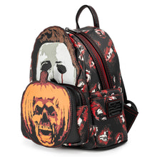 Load image into Gallery viewer, Loungefly Halloween 2 Michael Myers Pumpkin Mini Backpack