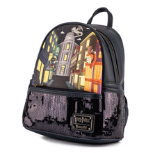 Load image into Gallery viewer, Loungefly Harry Potter Diagon Alley Sequin Mini Backpack