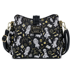 Loungefly Harry Potter Magical Elements AOP Crossbody