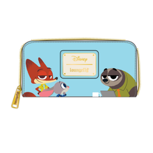 Load image into Gallery viewer, Loungefly Disney Zootopia Collection Faux Leather Zip Around Wallet