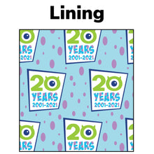 Load image into Gallery viewer, Loungefly Pixar Monsters Inc Boo&#39;s Door Zip Around Wallet Lining
