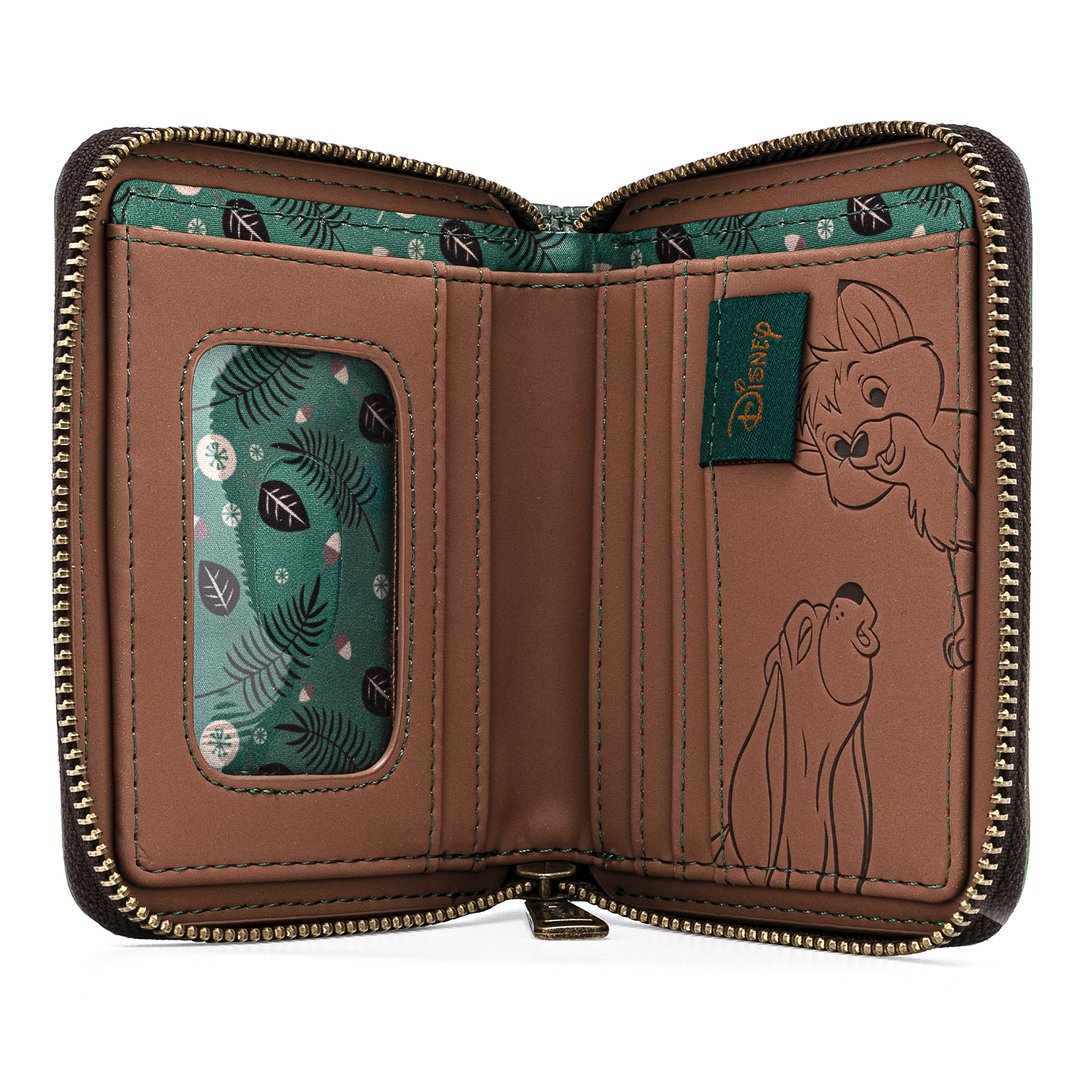 Loungefly Disney Fox and the Hound Copper Todd Zip Around Wallet – The ...