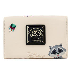 Pop! by Loungefly Disney Earth Day Pocahontas Meeko Flit Earth Day Zip Around Wallet