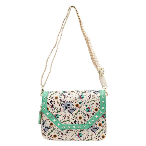 Pop! by Loungefly Disney Pocahontas Meeko Flit Earth Day AOP Crossbody