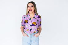 Load image into Gallery viewer, Cakeworthy Disney Beauty and the Beast Button Up Shirt