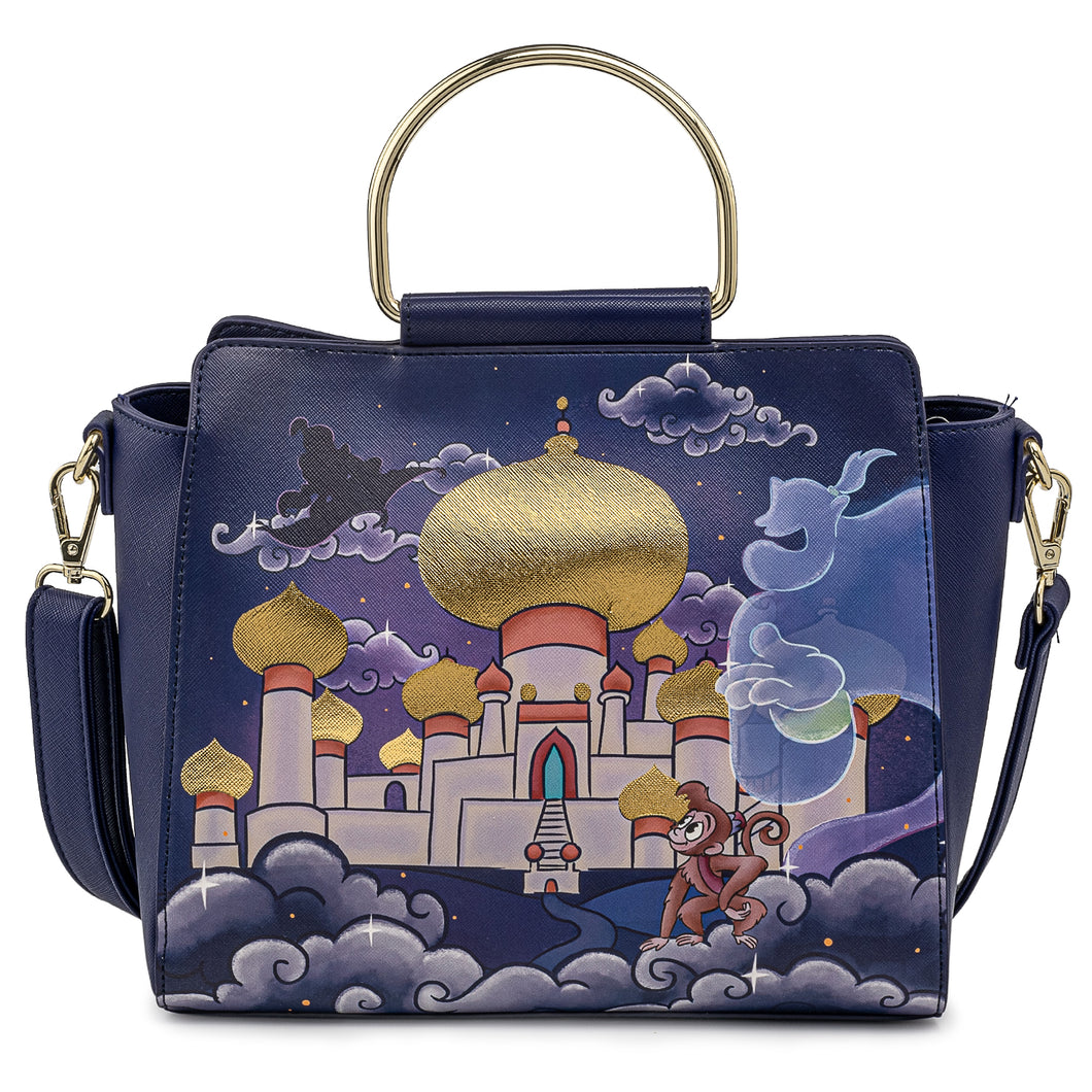 Loungefly Disney Jasmine Castle Crossbody Bag