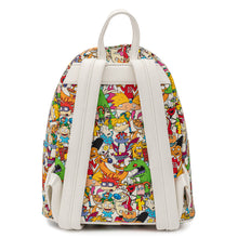 Load image into Gallery viewer, Loungefly Nickelodeon Characters AOP Mini Backpack