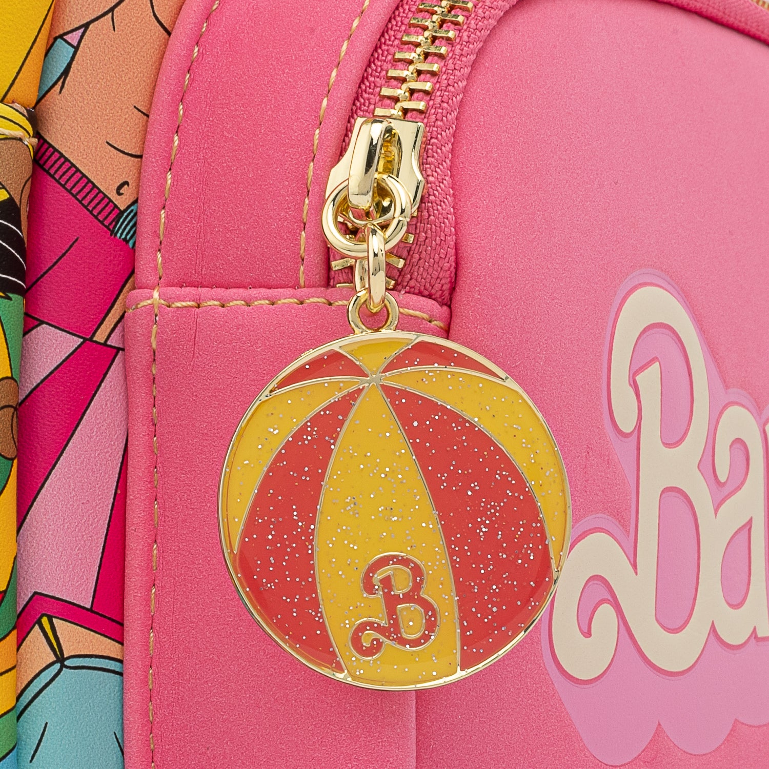 barbie backpack mini Loungefly Barbie Fun In The Sun Mini Backpack Mini Backpack – The Line Jumper
