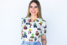 Load image into Gallery viewer, Mario Kart Button Up Shirt