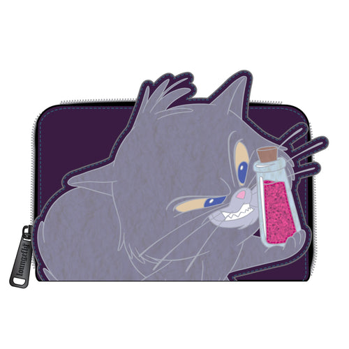 Loungefly Disney Villains Scene Evil Stepmother and Step Sisters Zip Around Wallet (November Catalog)