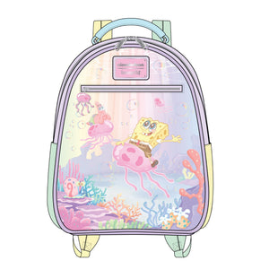 Loungefly Nickelodeon Spongebob Pastel Jellyfishing Mini Backpack