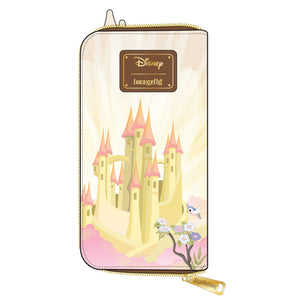 Loungefly Disney Snow White Castle Scene Zip Around Wallet