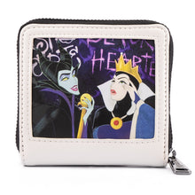 Load image into Gallery viewer, Loungefly Disney Villains Club Polaroid Zip Wallet