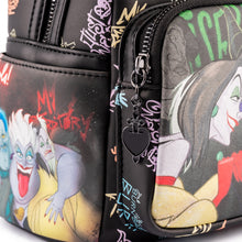 Load image into Gallery viewer, Loungefly Disney Villains Club Mini Backpack