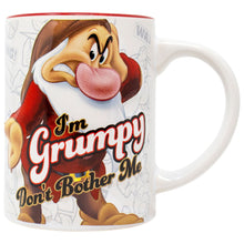 Load image into Gallery viewer, Don&#39;t Bother Me Grumpy 14oz Relief Mug, Multicolored
