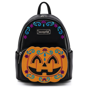 Loungefly Halloween Pumpkin Mini Backpack Front