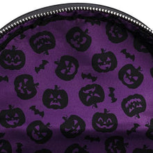 Load image into Gallery viewer, Loungefly Halloween Pumpkin Mini Backpack Inner Lining