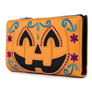 Loungefly Halloween Pumpkin Flap Wallet Back