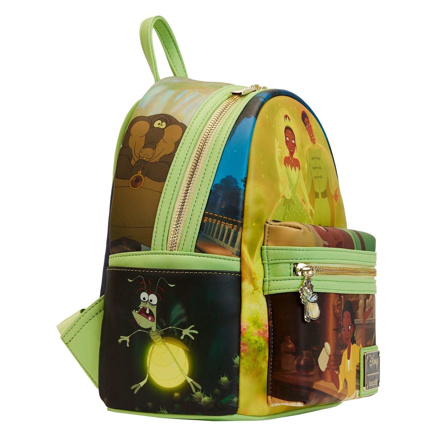frog mini backpack Loungefly Disney Princess and the Frog Princess Scene Mini Backpack – The Line Jumper
