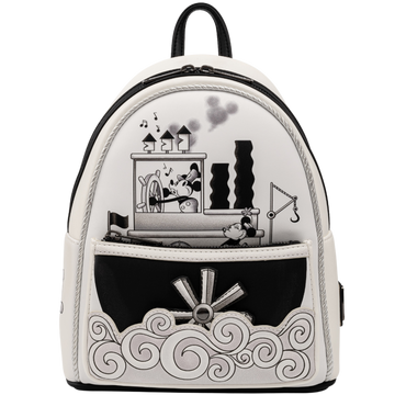 disney cruise mini backpack Loungefly Disney Steamboat Willie Music Cruise Mini Backpack – The Line  Jumper