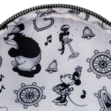 Load image into Gallery viewer, Loungefly Disney Steamboat Willie Music Cruise Mini Backpack