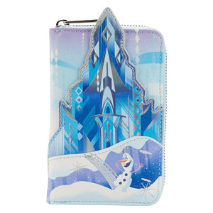 Loungefly Disney Frozen Castle Series Zip Around Wallet