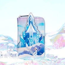 Load image into Gallery viewer, Loungefly Disney Frozen Castle Series Zip Around Wallet