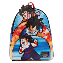 Load image into Gallery viewer, Loungefly Dragon Ball Z Triple Pocket Backpack