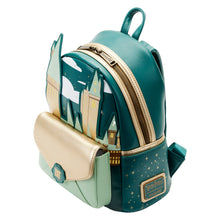 Load image into Gallery viewer, Loungefly Harry Potter Golden Hogwarts Castle Mini Backpack