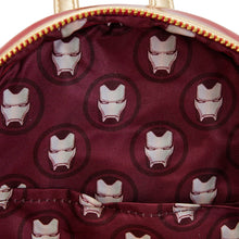 Load image into Gallery viewer, Loungefly Marvel Iron Man 15th Anniversary Cosplay Mini Backpack