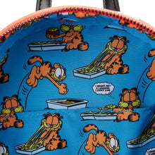 Load image into Gallery viewer, Loungefly Nickelodeon Garfield Loves Lasagna Mini Backpack