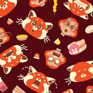 Loungefly Pixar Turning Red Panda Cosplay Backpack