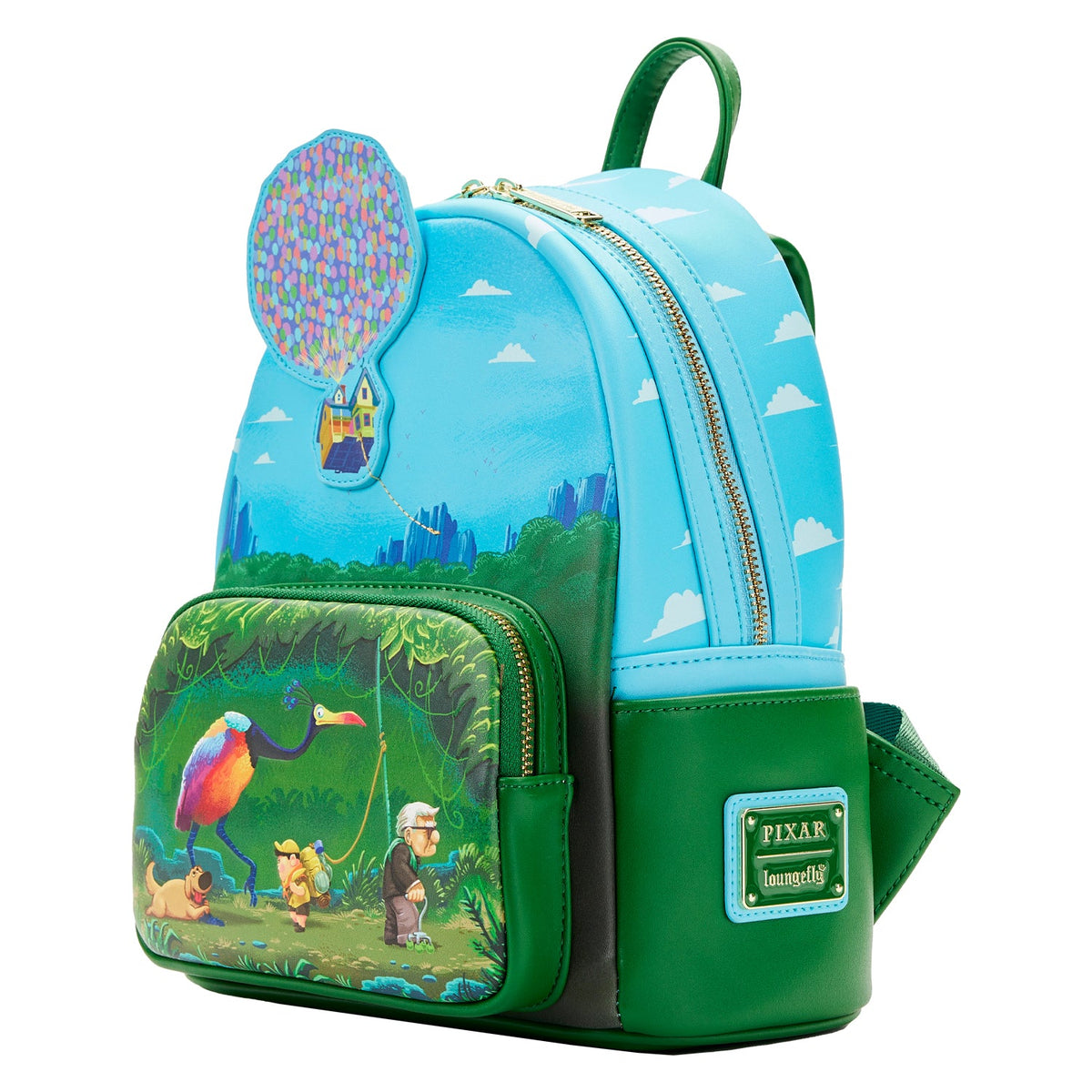 Loungefly Pixar Up Moment Jungle Stroll Mini Backpack – The Line Jumper