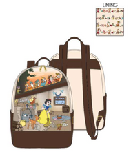 Load image into Gallery viewer, Loungefly Disney Snow White and the Seven Dwarfs Multi Scene Mini Backpack