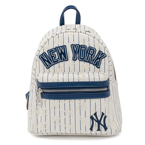 Loungefly MLB New York Yankees Pinstripe Mini Backpack