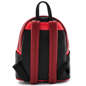 Loungefly Marvel Deadpool Merc With A Mouth Mini Backpack Back Straps