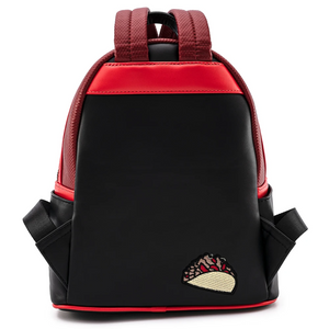 Loungefly Marvel Deadpool Merc With A Mouth Mini Backpack Back Taco