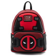 Load image into Gallery viewer, Loungefly Marvel Deadpool Merc With A Mouth Mini Backpack Front
