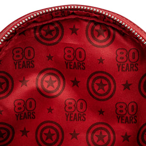 Loungefly Marvel Captain America 80th Anniversary Mini Backpack