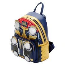 Load image into Gallery viewer, Loungefly Thor: Love and Thunder Glow-in-the-Dark Cosplay Mini Backpack