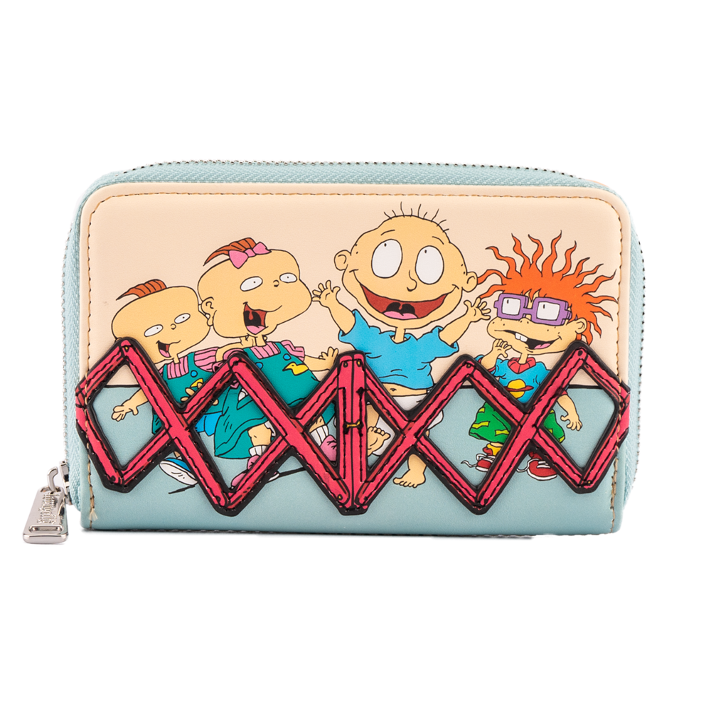 Loungefly Nickelodeon Rugrats 30th Anniversary Babies Zip Around Wallet
