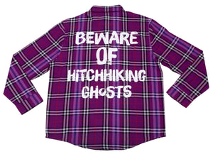 Cakeworthy Disney The Haunted Mansion Hitchhiking Ghosts Flannel Shirt