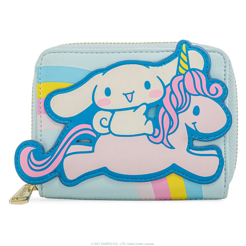 Loungefly Sanrio Cinnamaroll Unicorn Zip Around Wallet