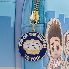 Load image into Gallery viewer, Loungefly Seinfeld Chibi City MIni Backpack