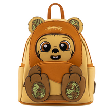 Load image into Gallery viewer, Loungefly Star Wars Wicket Footsie Cosplay Mini Backpack