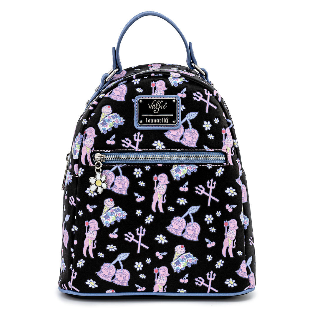 Loungefly Valfre Lucy Art AOP Mini Backpack