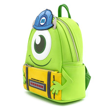 Load image into Gallery viewer, Loungefly X Pixar Monsters Inc. Mike Wazowski Scare Can Cosplay Mini Backpack