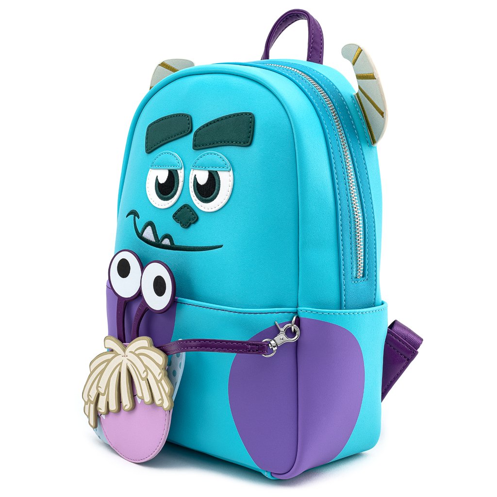 Loungefly X Pixar Monsters Inc. Sully Cosplay Mini Backpack with Boo C ...