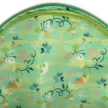 Load image into Gallery viewer, Loungefly Disney Princess and the Frog Tiana Mini Backpack Inside