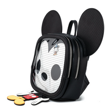 Load image into Gallery viewer, Funko Pop! By Loungefly Mickey Mouse Pin Trader Cosplay Mini Backpack Side